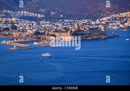 Bodrum Burg von St.Peter Bodrum Mugla, Türkei Stockfoto