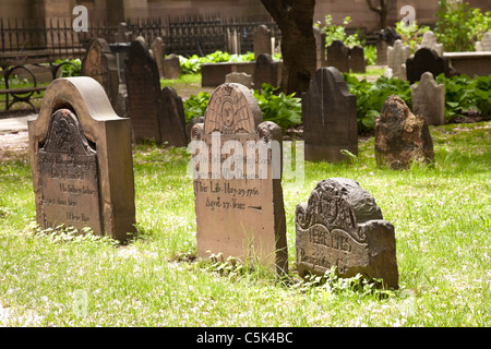 Trinity Church Cemetery, NYC Stockfoto