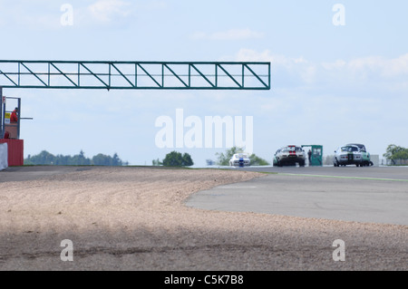 RAC Tourist Trophy für historische Fahrzeuge - Silverstone Classic Stockfoto