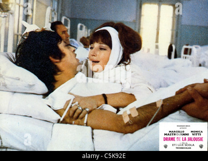 Dramma della gelosia - tutti i particolari in cronaca Jahr: 1970 Italien Monica Vitti, Giancarlo Giannini Regie: Ettore Scola Stockfoto