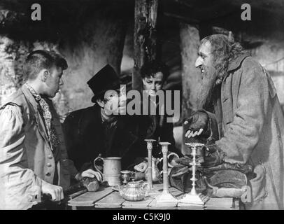 Oliver Twist Großbritannien Jahr: 1948 Regie: David Lean Robert Newton, Alec Guinness Stockfoto