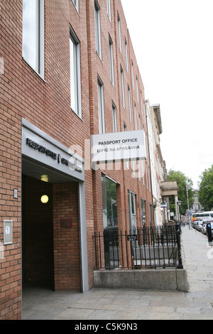 Das Büro der irischen Pass für Molesworth Street in Dublin Irland Stockfoto