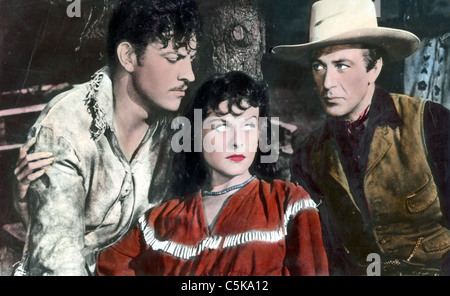 North West Mounted Police Jahr: 1940 USA Regie: Cecil B DeMille Preston Foster, Gary Cooper, Paulette Goddard Stockfoto