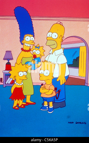 Die Simpsons TV-Serie 1989-???? USA von Matt Groening Animation erstellt Stockfoto