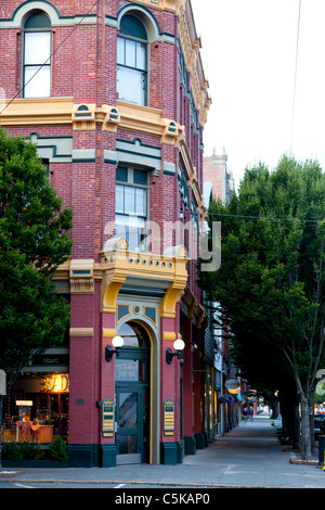 Viktorianischen Gebäude in Port Townsend, Washington-USA Stockfoto