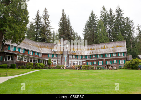 Lake Quinault Lodge Olympic Nationalpark Washington USA Stockfoto