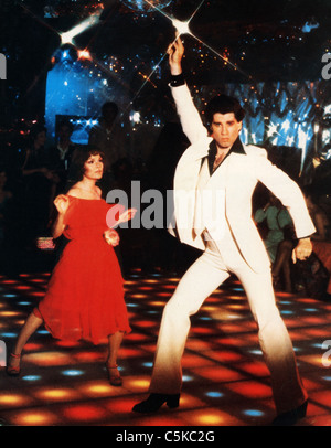 Saturday Night Fever Jahr: 1977 USA John Travolta, Karen Lynn Gorney Regisseur: John badham Stockfoto