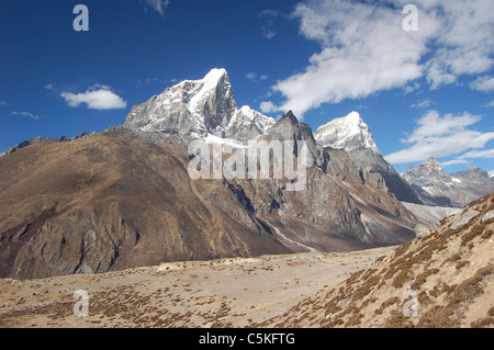 Himalaya - Auf dem Weg zum Everest Base Camp Stockfoto