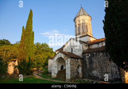 Georgien - Kachetien - Ikalto Kloster - Khvtaeba Kirche Stockfoto