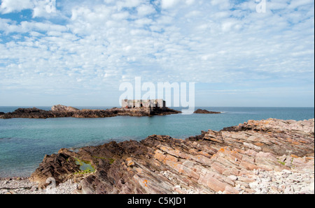 Fort-Les Homeaux Florains, Alderney, Kanalinseln Stockfoto