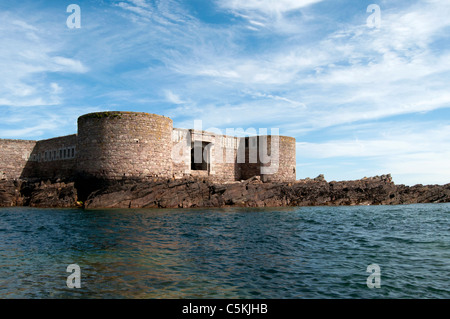 Fort Houmt Herbe, Alderney, Kanalinseln Stockfoto