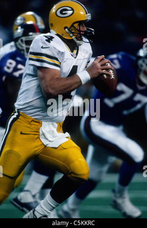 Brett Favre, Green Bay Packers Vs NY Giants Stockfoto
