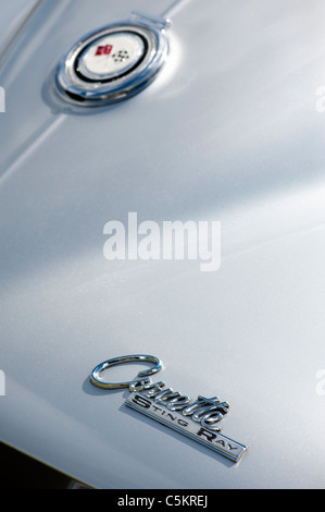 1965 Chevrolet Corvette Stingray, klassisch amerikanische Sportwagen Stockfoto
