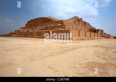 Elamite Ziqqurat (13. Jh. v. Chr.), UNESCO-Weltkulturerbe, Chogha Zanbil (Tchogha Zanbil), Provinz Chuzestan, Iran Stockfoto