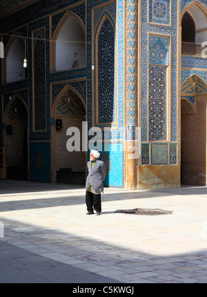 Freitags-Moschee (14. Jahrhundert), Yazd, Iran Stockfoto