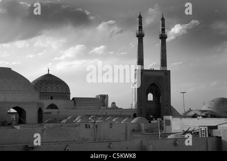 Freitags-Moschee (14. Jahrhundert), Yazd, Iran Stockfoto