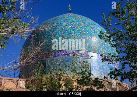 (Ehemalige Shah) Imam-Moschee (1612-1630), Isfahan, Iran Stockfoto