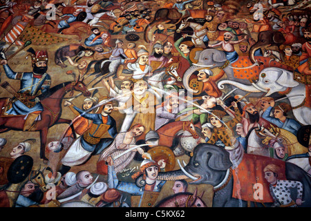 Chehel-Sotun Palast (17. Jahrhundert), Isfahan, Iran Stockfoto