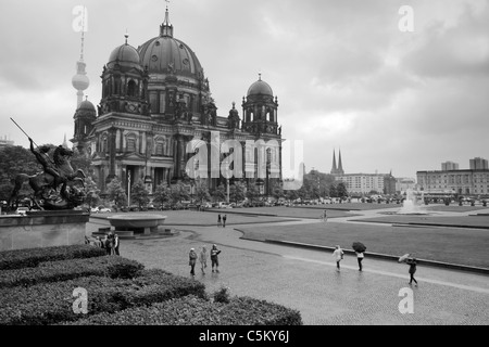 Berliner Dom & Lustgarten, Berlin, Deutschland Stockfoto