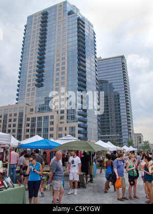 Brooklyn Flea Market in Williamsburg Stockfoto