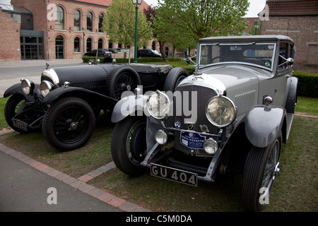 Bentley Oldtimer Autos, besonderen Sportwagen und Limousine Stockfoto