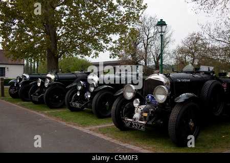 Bentley Oldtimer Autos, besonderen Sportwagen und Limousine Stockfoto