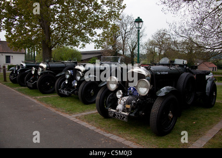 Bentley Oldtimer Autos, besonderen Sportwagen und Limousine Stockfoto