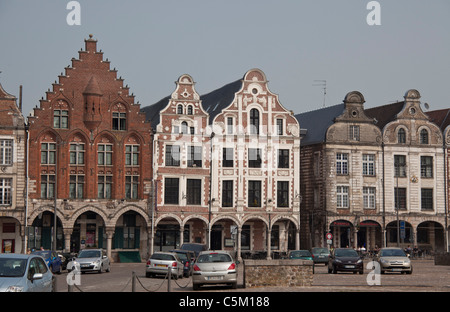 16. Jahrhundert, Arras Place des Héros, France Stockfoto