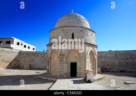 Himmelfahrt-Kapelle auf dem Berg der Olive (12. Jahrhundert), Jerusalem, Israel Stockfoto