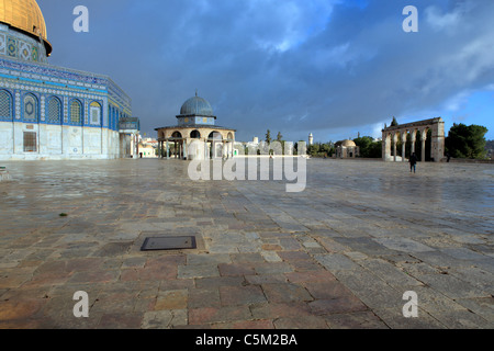 Haube des Felsens (685-691), Jerusalem, Israel Stockfoto