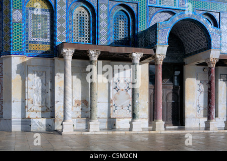 Haube des Felsens (685-691), Jerusalem, Israel Stockfoto