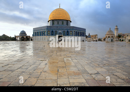 Haube des Felsens (685-691), Jerusalem, Israel Stockfoto