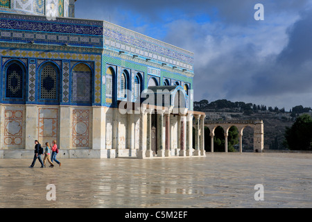 Haube des Felsens (685-691), Jerusalem, Israel Stockfoto