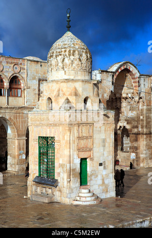 Al-Aqsa-Moschee (11. Jahrhundert), Jerusalem, Israel Stockfoto