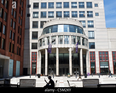 Eingang, Stern Business School der New York University, New York Stockfoto