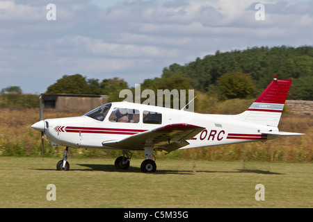 Piper PA-28-161 Cadet, Reg G-LORC, bei Breighton Stockfoto