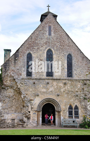 Pfarrkirche von Beaulieu Abbey, Beaulieu, neue Forstrevier, Beaulieu, Hampshire, England, Vereinigtes Königreich Stockfoto