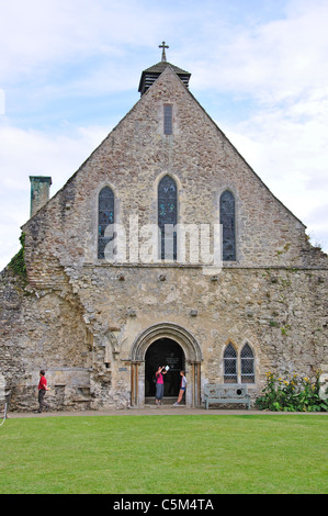 Pfarrkirche von Beaulieu Abbey, Beaulieu, neue Forstrevier, Beaulieu, Hampshire, England, Vereinigtes Königreich Stockfoto