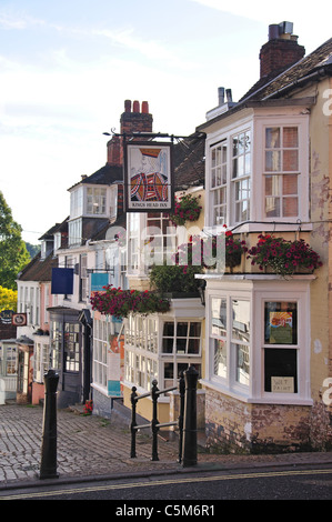 Kai Hill, Lymington Quay, Lymington, neue Forstrevier, Hampshire, England, Vereinigtes Königreich Stockfoto