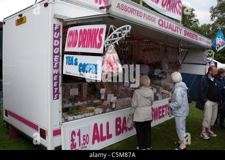 Sweetie Stall Inveraray Highland Games Loch Fyne Argyll Schottland Stockfoto