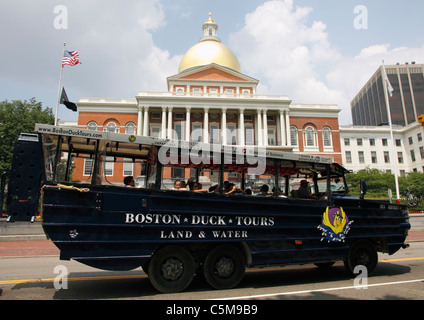 Boston Duck Tour im Repräsentantenhaus Stockfoto