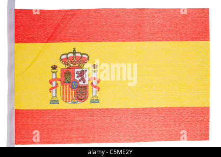 Spanische Flagge Stockfoto