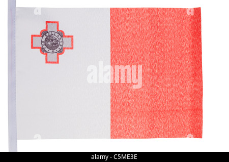 Maltesischer Flagge Stockfoto