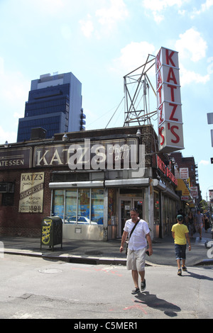 Katzs Delicatessen, Lower East Side, Manhattan, New York City, USA Stockfoto