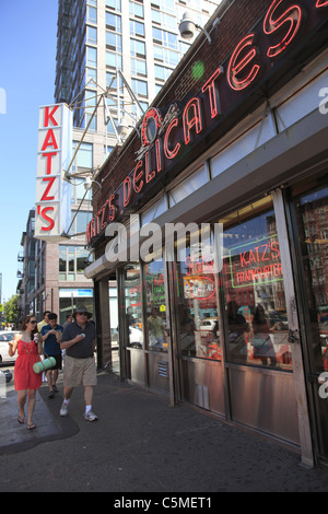 Katzs Delicatessen, Lower East Side, Manhattan, New York City, USA Stockfoto