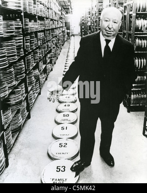 UK-Regisseur ALFRED HITCHCOCK (1899-1980) Stockfoto