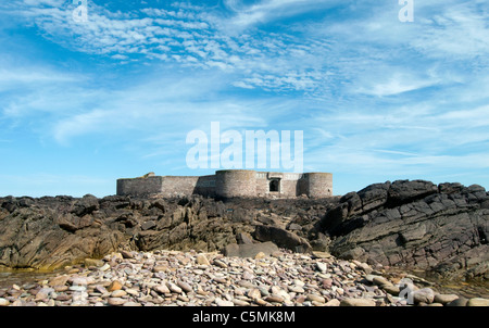 Fort Houmt Herbe, Alderney, Kanalinseln Stockfoto