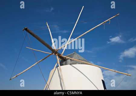 Alte Windmühle in Castro Marim, Algarve, Porugal Stockfoto