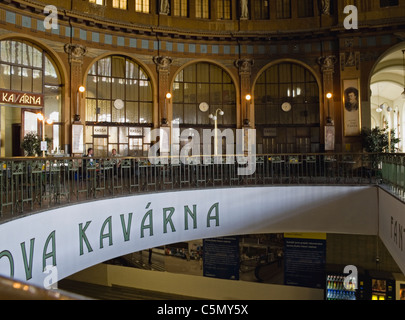 Fantova Café, Jugendstil, Hauptbahnhof 1901-1909-Prag Stockfoto