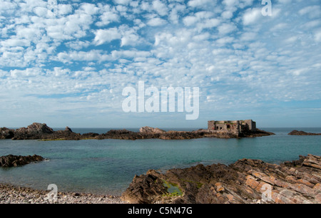 Fort-Les Homeaux Florains, Alderney, Kanalinseln Stockfoto